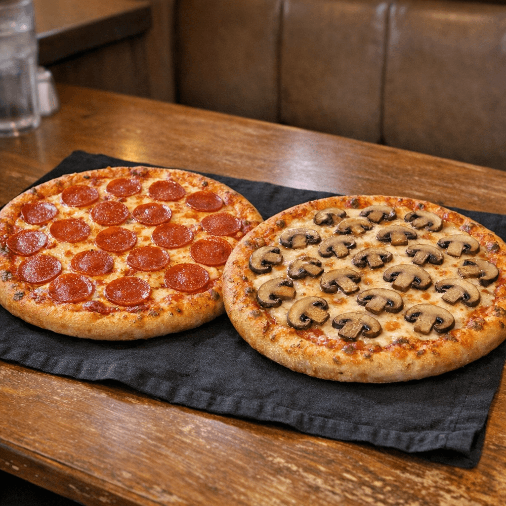 2 Medium Pizza Deal